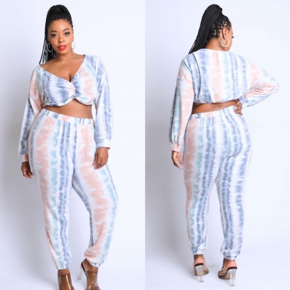 Plus Size Jogger Set 🏃🏾‍♀️🏃🏾‍♀️